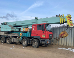 Аренда автокрана FAUN 50 тонн фото