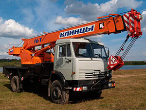 Клинцы автокран 16 тонн Автокран 16 тонн